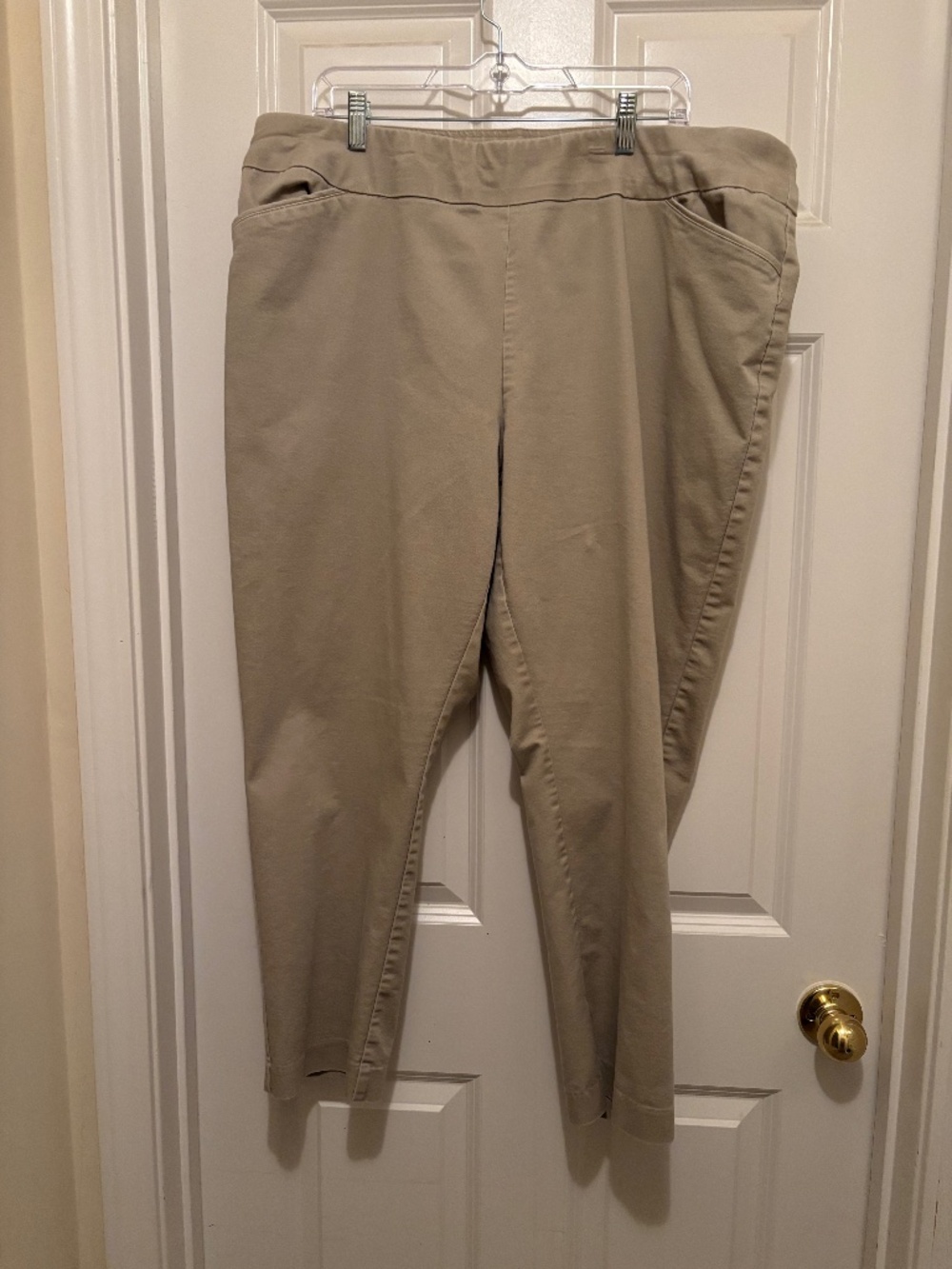 Croft and Barrow The Effortless Stretch Pant Khaki 22W